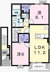 サンリット福崎Ⅱの物件間取画像